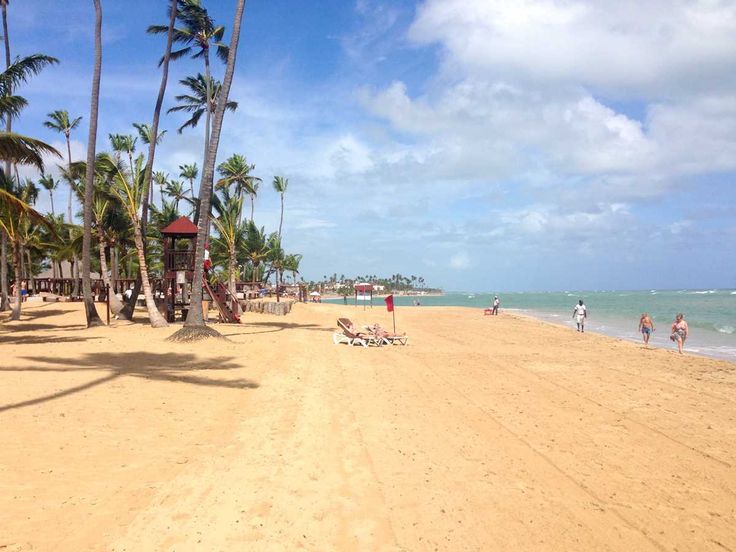 Beach in Uvero Alto, Dominican Republic